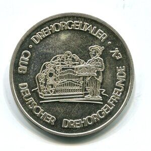 Germany Drehorgeltaler Medal (b735-56)
